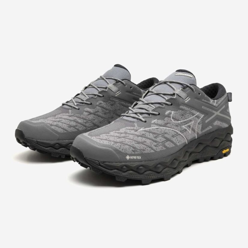 Mizuno Wave Mujin LS GTX – Unisex trailová běžecká obuv – Šedá