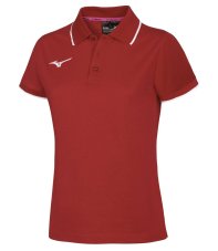 Mizuno Polo – Dámské volnočasové triko – Červená