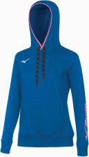 Mizuno Sweat Hoodie – Dámská sportovní mikina – Modrá