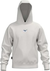 Mizuno Athletics Hoodie – Pánská sportovní mikina – Bílá