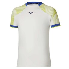 Mizuno Stargazer Shadow Tee – Pánské tenisové triko – Bílá