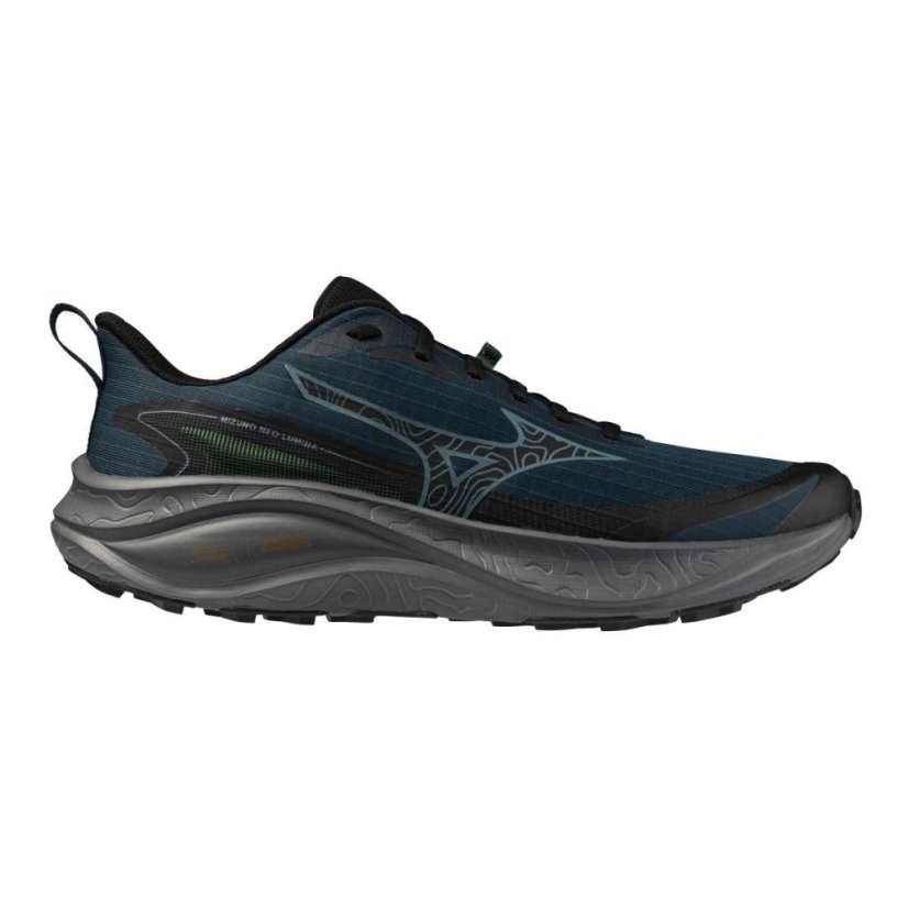 Mizuno NEO Lumina – Pánská trailová běžecká obuv – Tmavě zelená