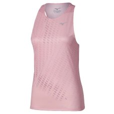 Mizuno Core Graphic Tank Top – Dámské běžecké tílko – Růžová