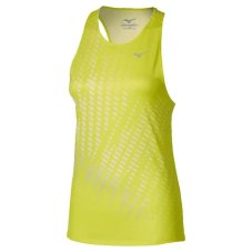 Mizuno Core Graphic Tank Top – Dámské běžecké tílko – Žlutá