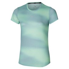 Mizuno Core Graphic tee – Dámské běžecké triko – Mátová
