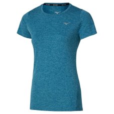 Mizuno Core Impulse Tee – Dámské běžecké triko – Modro-zelená