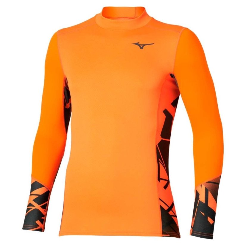 Mizuno Virtual Body G5 High Neck – Pánské termotriko – Oranžová