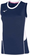Mizuno Authentic High-Kyu NS Shirt – Dámské sportovní tílko – Tmavě modrá