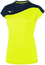 Mizuno Authentic Myou Tee – Dámské sportovní triko – Žlutá