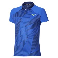 Mizuno Stargazer Shadow Polo – Pánské tenisové triko – Modrá