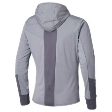 Mizuno Active Warm Hybrid FZ Hd LS – Pánská běžecká bunda – Šedá
