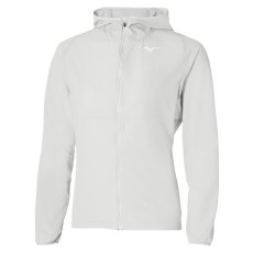 Mizuno Alpha Jacket – Dámská běžecká bunda – Šedá