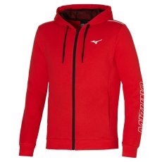 Mizuno Sweat Jacket – Pánská sportovní mikina – Červená