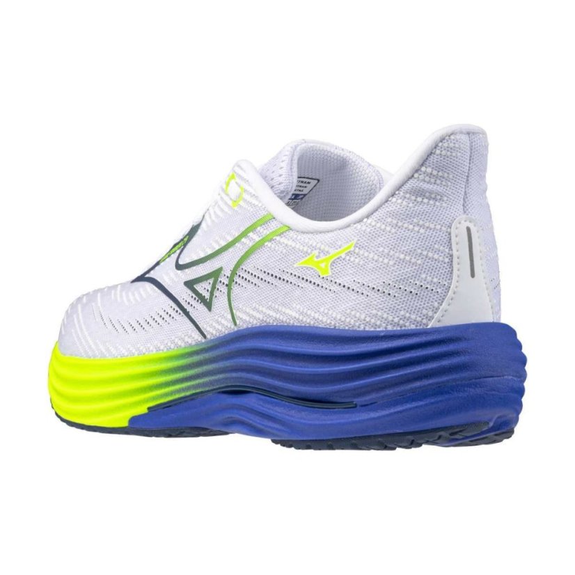 Mizuno Wave Rider 29 – Pánská silniční běžecká obuv – Bílá - Velikost: EUR 47