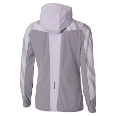 Mizuno Active Alpha Hooded Jacket – Dámská běžecká bunda – Šedá