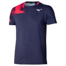 Mizuno Daybreakers Shadow Tee – Pánské tenisové triko – Šedá