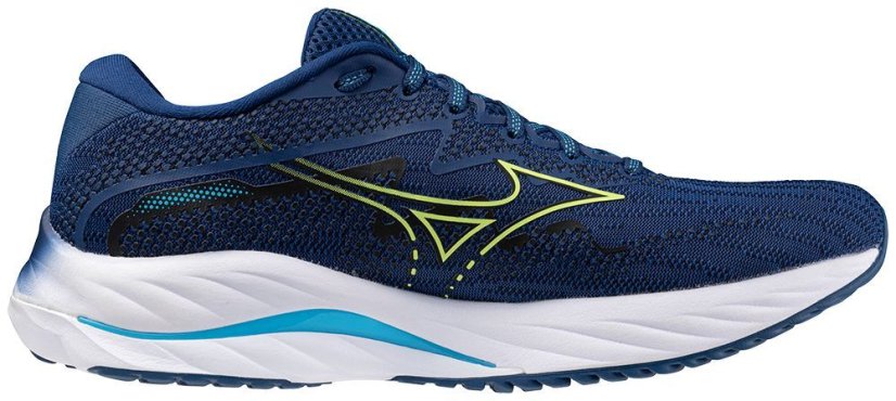 Mizuno Wave Rider 27 – Pánská silniční běžecká obuv – Modrá