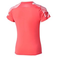 Mizuno Daybreakers Printed Tee – Dámské tenisové triko – Lososová