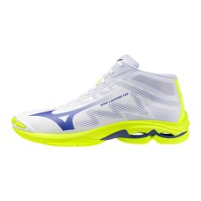 Mizuno Wave Lightning Pro Mid – Unisex volejbalová obuv – Bílo-žlutá