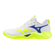 Mizuno Wave Momentum Pro – Unisex volejbalová obuv – Bílo-žlutá