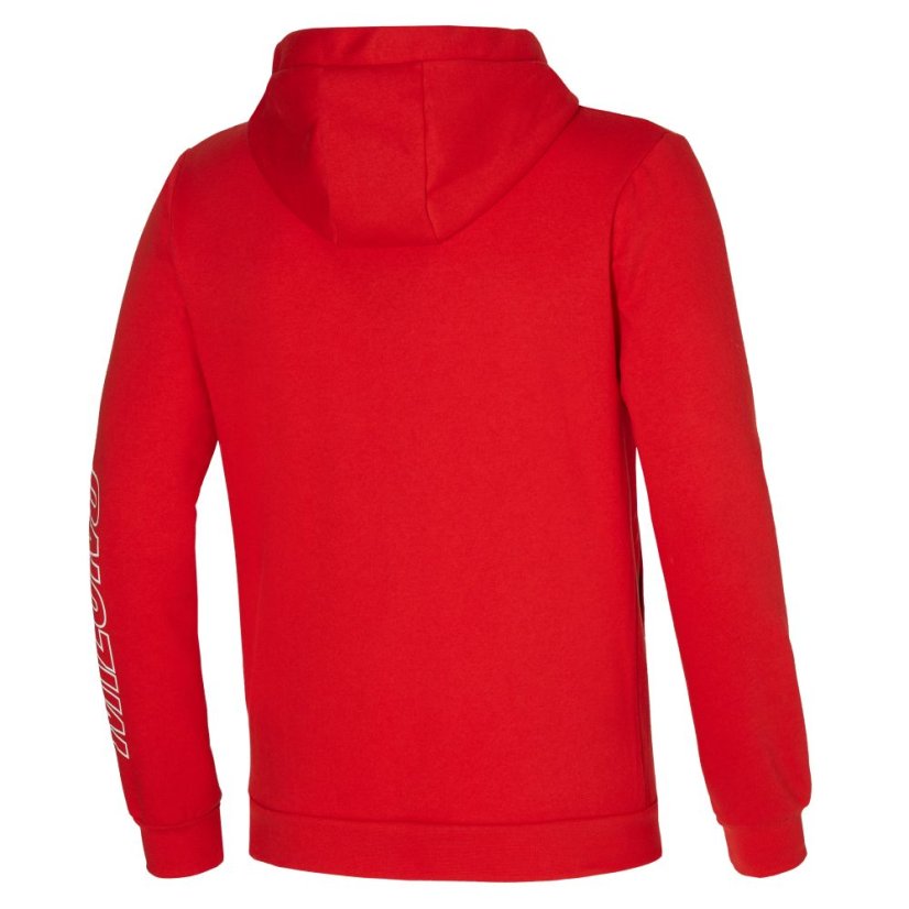 Mizuno Sweat Jacket – Pánská sportovní mikina – Červená