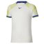 Mizuno Stargazer Shadow Tee – Pánské tenisové triko – Bílá