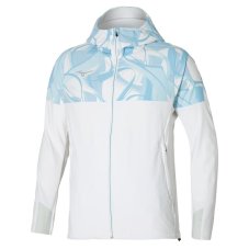 Mizuno Paris Athlete Hooded Jacket – Pánská sportovní bunda – Bílá