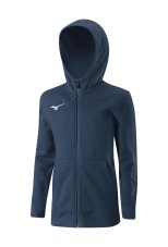 Mizuno Sweat FZ Hoodie – Dámská sportovní mikina – Modrá