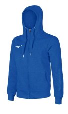 Mizuno Sweat FZ Hoodie – Juniorská sportovní mikina – Modrá