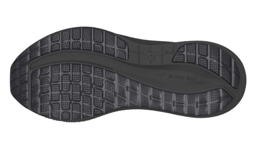 Mizuno Wave Inspire 22 – Pánská silniční běžecká obuv – Černá - Velikost: EUR 40.5