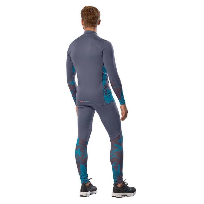 Mizuno Virtual Body G5 Half Zip – Pánské termotriko – Šedá