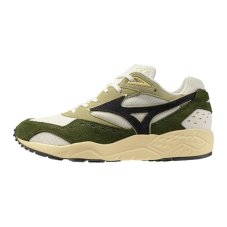 Mizuno Contender – Unisex volnočasové tenisky – Zeleno-bílá