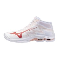 Mizuno Wave Lightning Pro Mid – Dámská volejbalová obuv – Bílá