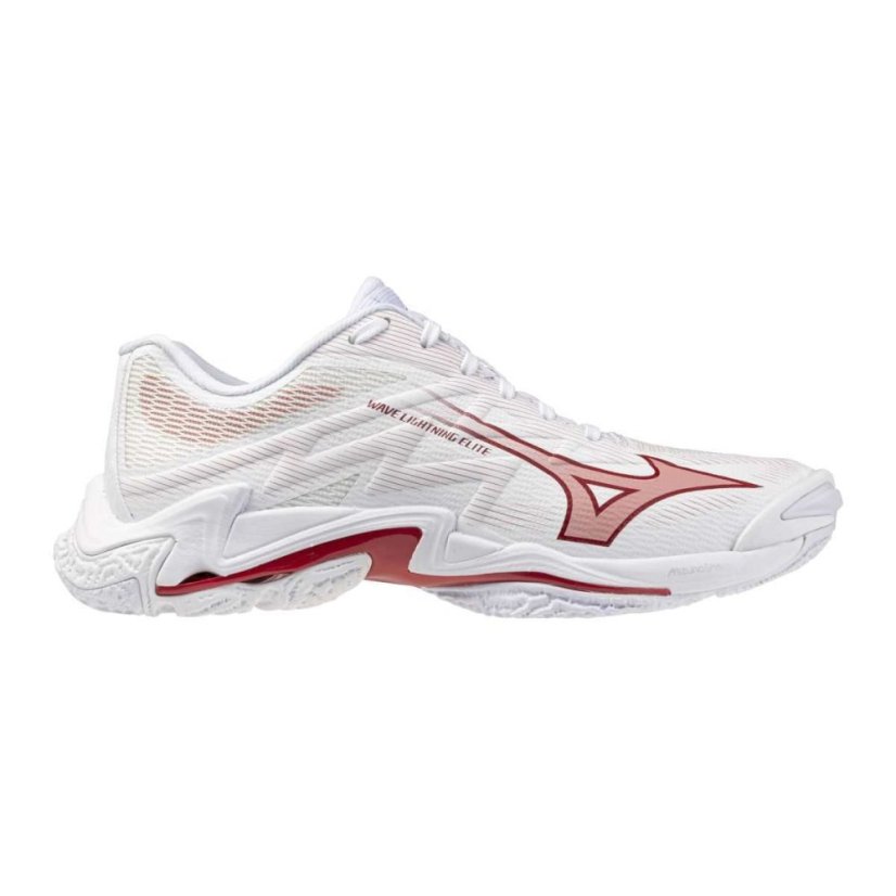Mizuno Wave Lightning Elite – Dámská volejbalová obuv – Bílá - Velikost: EUR 42.5
