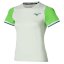 Mizuno Stargazer Tee – Dámské tenisové triko – Zelená