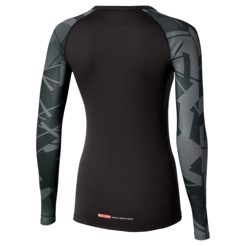 Mizuno Virtual Body G5 Crew Neck – Dámské termotriko – Černá