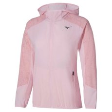 Mizuno Active Alpha Hooded Jacket – Dámská běžecká bunda – Růžová