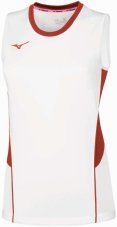 Mizuno Authentic High-Kyu NS Shirt – Dámské sportovní tílko – Bílá