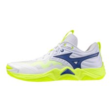 Mizuno Wave Momentum Elite – Unisex volejbalová obuv – Bílo-žlutá