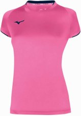 Mizuno Core Short Sleeve Tee – Dámské sportovní triko – Růžová
