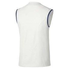 Mizuno Stargazer Shadow Sleeveless – Pánské tenisové tílko – Bílá