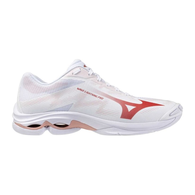 Mizuno Wave Lightning Pro – Dámská volejbalová obuv – Bílá - Velikost: EUR 41