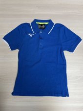 Mizuno Polo – Juniorské volnočasové triko – Modrá