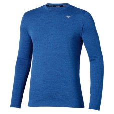Mizuno Core Impulse LS Tee – Pánské běžecké triko – Modrá