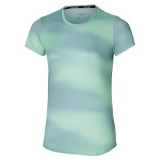 Mizuno Core Graphic tee – Dámské běžecké triko – Mátová
