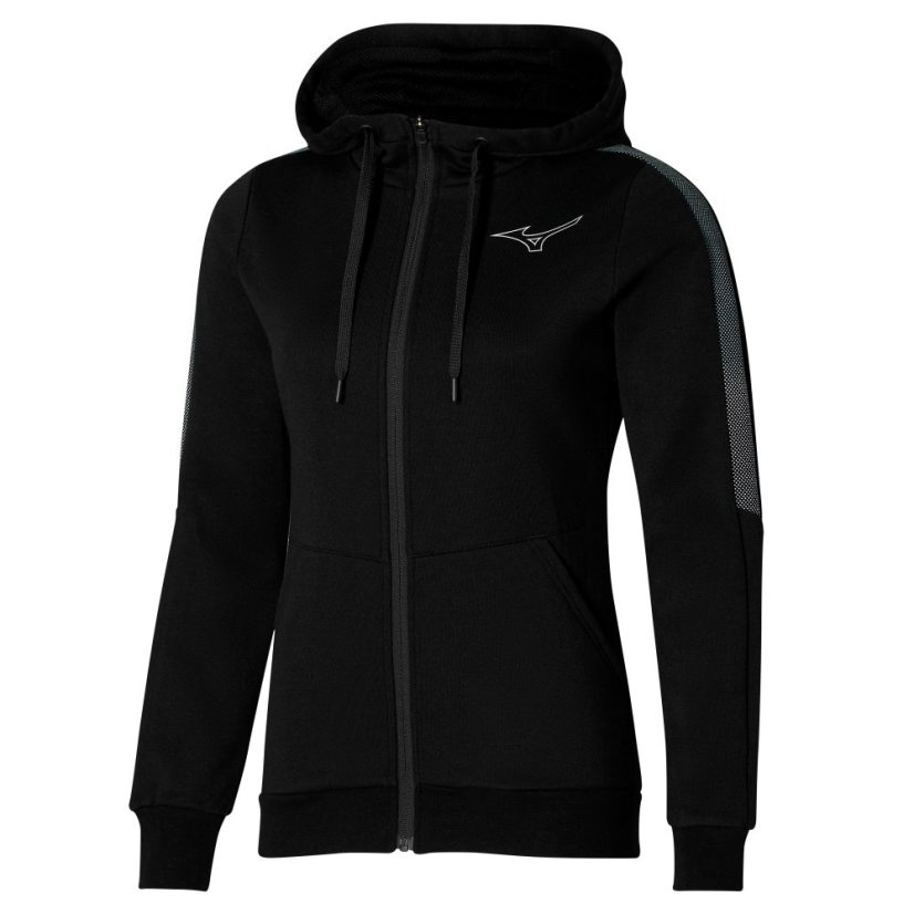 Mizuno Release Sweat Jacket – Dámská sportovní mikina – Černá