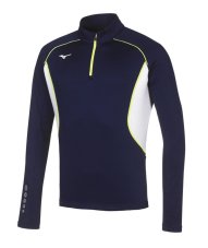 Mizuno Premium JPN Warmer Top – Pánská sportovní mikina – Modrá