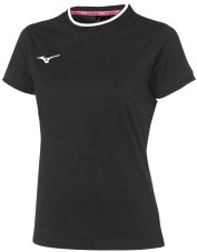 Mizuno Tee – Dámské volnočasové triko – Černá