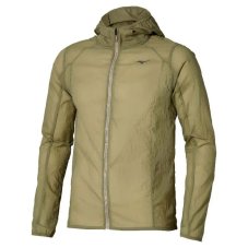 Mizuno Tech Light Hooded Jacket – Pánská běžecká bunda – Hnědá