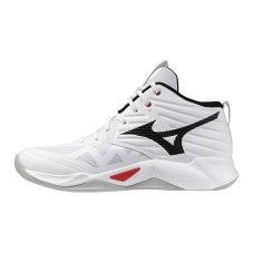 Mizuno Wave Momentum Pro Mid – Unisex volejbalová obuv – Bílá